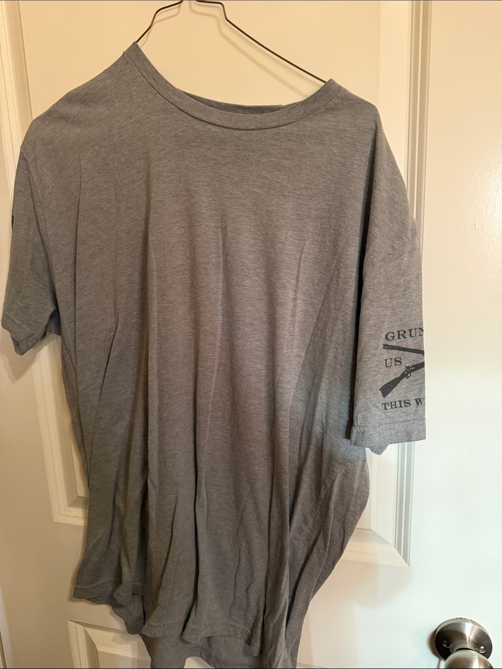 Grunt Style Gray Short Sleeve Crewneck T-Shirt